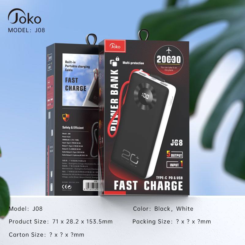 Powerbank Joko 20000mAh J08