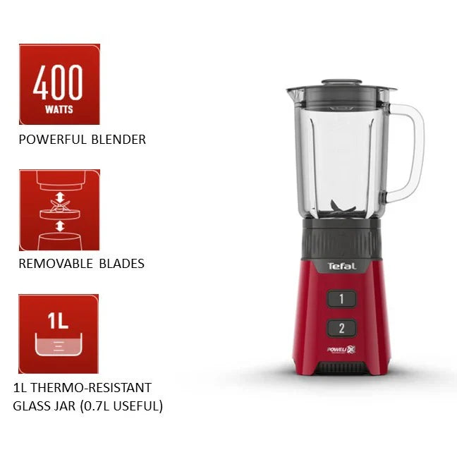 ម៉ាស៊ីនក្រឡុក Tefal Blender 400W BL1685