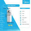 ម៉ាស៊ីនចម្រោះទឹកក្ដៅទឹកត្រជាក់ Midea Water Dispenser YL2036S