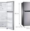 ទូរទឹកកក Samsung Refrigerator Digital Inverter 210L RT20HAR1DSA/ST