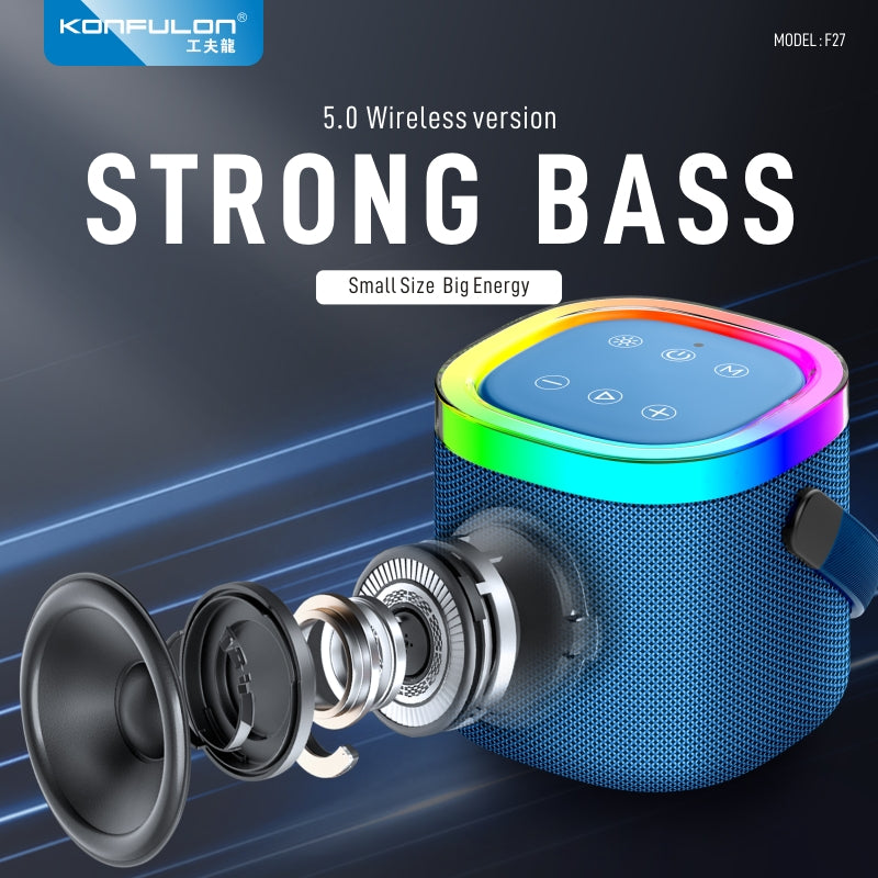 បាសសេរីថ្មី Konfulon Bluetooth Speaker F27