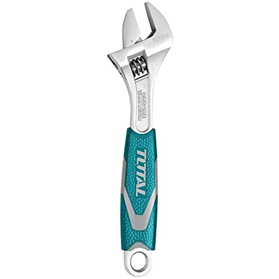 ម៉ាឡេតដែកស្រោបជ័រ Total Adjustable Wrench 10" THT101106