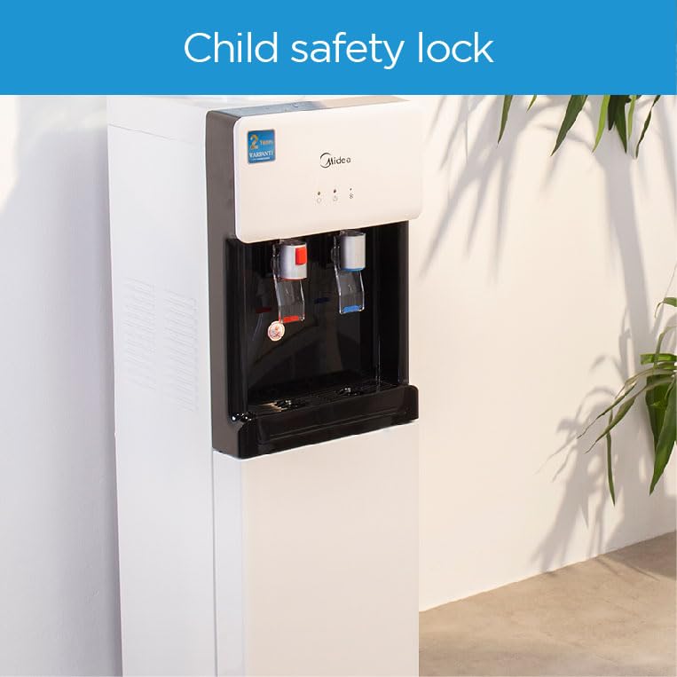 ម៉ាស៊ីនចម្រោះទឹកក្ដៅទឹកត្រជាក់ Midea Water Dispensers YL1675S-B