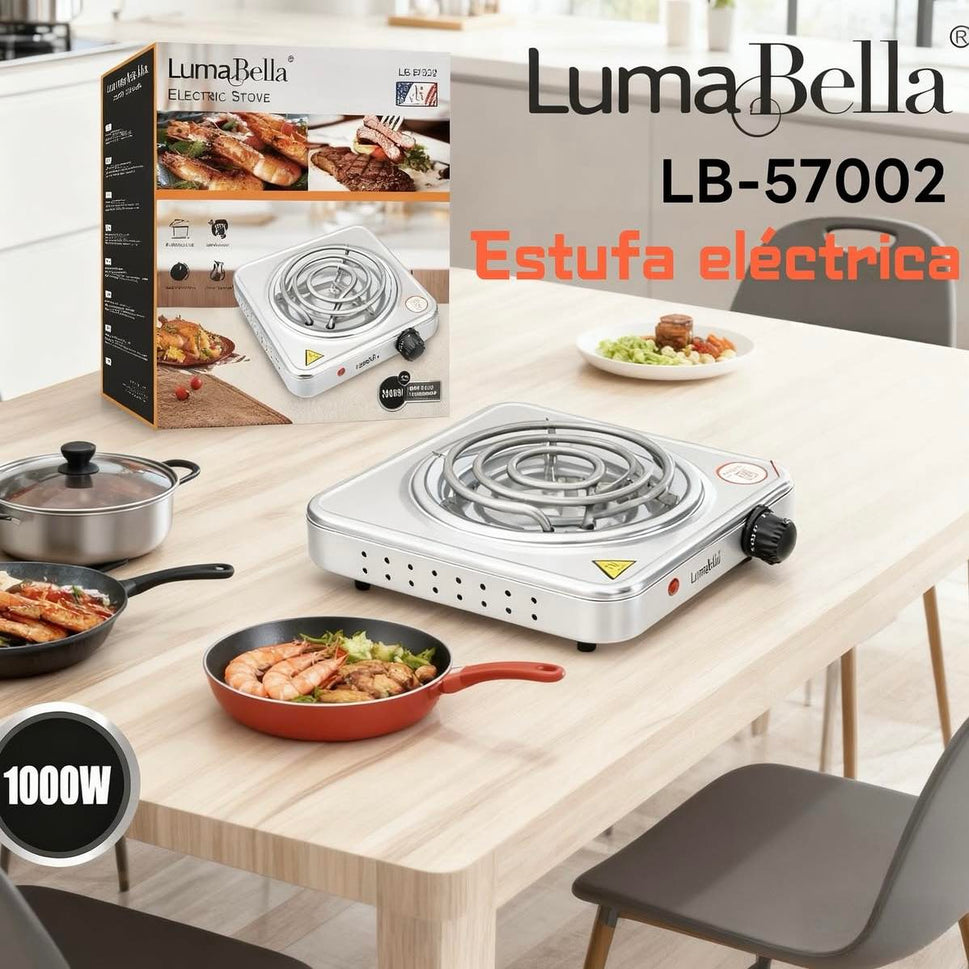 ចង្ក្រានអគ្គិសនី Luma Bella Electric Stove 1000W LB-57002