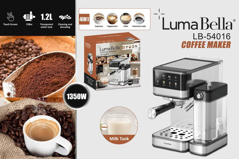 ម៉ាស៊ីនឆុងកាហ្វេ Luma Bella Coffee Machine 1350W LB-54016