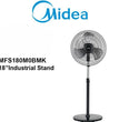 កង្ហាបញ្ឈរ Midea Stand Fan 18Inch With 4 Levels MFS180M0BMK