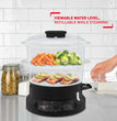 ម៉ាស៊ីនចំហុយ Tefal Minicompact Steamer 6L VC1398