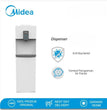 ម៉ាស៊ីនចម្រោះទឹកក្ដៅទឹកត្រជាក់ Midea Water Dispenser YL2036S