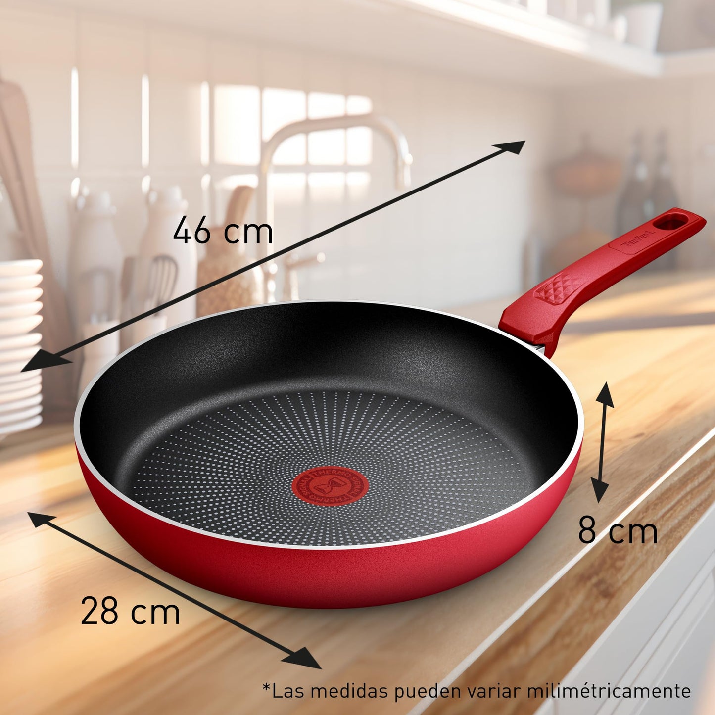 ខ្ទះឆាចៀន Tefal Pan 28cm C28906