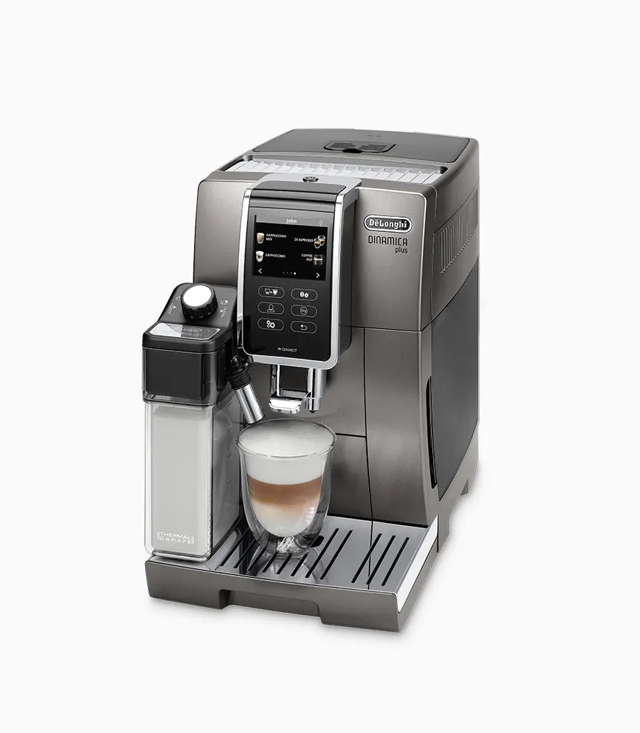 ម៉ាស៊ីនឆុងកាហ្វេ Delonghi Full Automatic Coffee Machine Dinamica Plus ECAM370.95.T