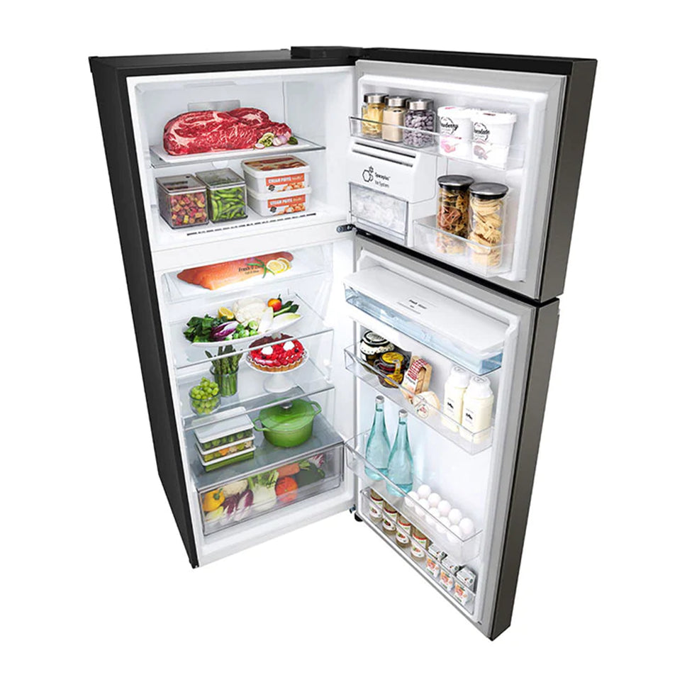 ទូទឹកកកទ្វាពីរ LG Refrigerator Double Door 395L GN-F392