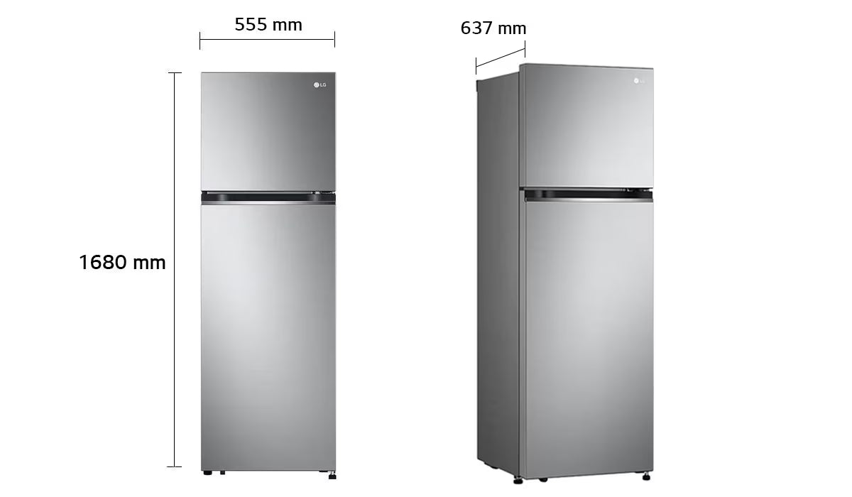 ទូរទឹកកក LG Refrigerator 266L GN.B262