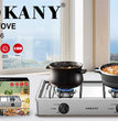 ចង្ក្រានហ្គាស់មុខពីរ Sokany Gas Stove 4400KW SK-07006