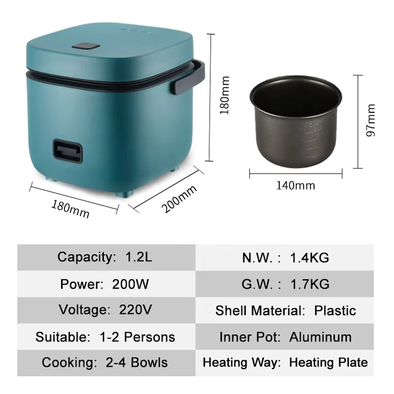 ឆ្នាំងដាំបាយ Jiashi Rice Cooker 1.2L JWS-6661B