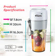 ម៉ាស៊ីនកិនផ្លែឈើ Powerpac Portable USB Juice Blender PPBL339