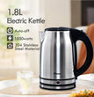 កំសៀវដាំទឹកអគ្គិសនី Powerpac Stainless Steel Kettle 1.8L PPJ2003