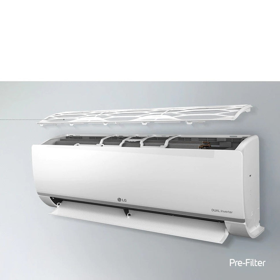ម៉ាស៊ីនត្រជាក់ LG Air Conditioner Wifi Skin Care kill Virus 2HP S3-Q18KL2PA