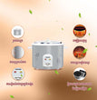ឆ្នាំងបាយអគ្គិសនី Toshiba Rice Cooker 2.8L RC-T28CEKH