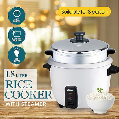 ឆ្នាំងដាំបាយអគ្គិសនី Powerpac Rice Cooker 1.8L PPRC8