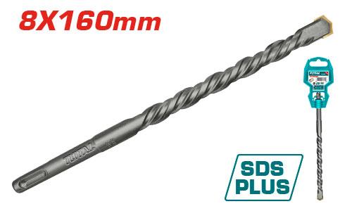 ផ្លែស្វានបេតុង Total SDS Plus Hammer Drill Bit (8mm*160mm) TAC310802