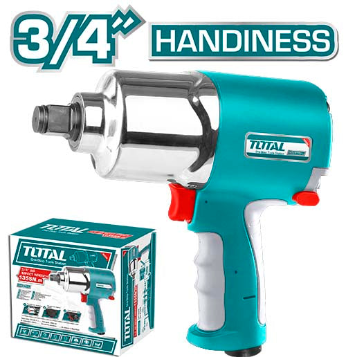 ម៉ូទ័រដោះប៊ូឡុងប្រើខ្យល់ Total Air Impact Wrench 1355Nm TAT40341
