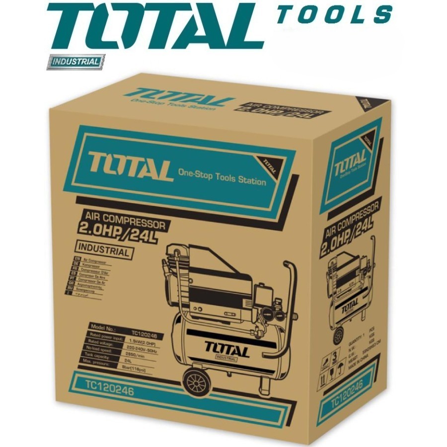 ធុងខ្យល់អូតូ Total Air Compressor 2HP TC120246