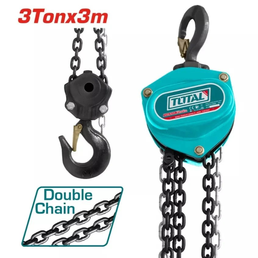 កៅឡាក់ Total Chain Block 3Ton TCBK0203