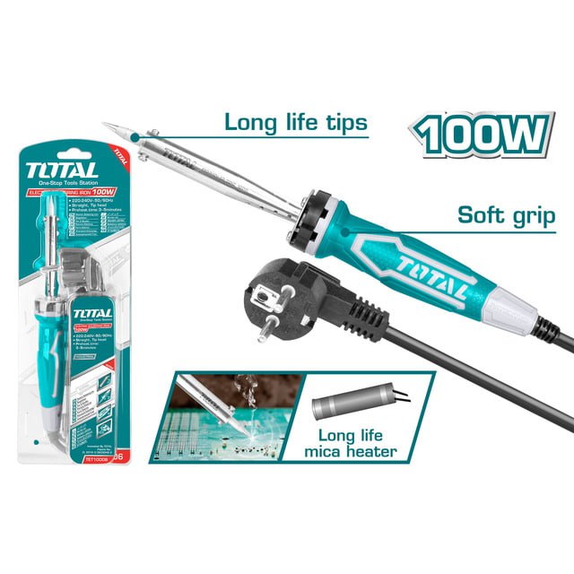 ក្បាលផ្សារសំណរ Total Electric Soldering Iron (100W) TET10006