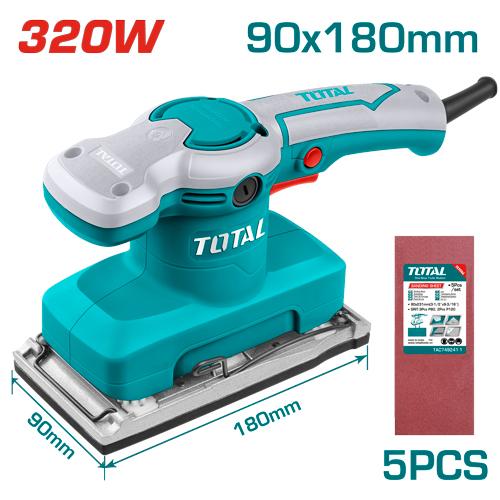 ម៉ូទ័រខាត់កែង Total Finishing Sander 320W TF1301826