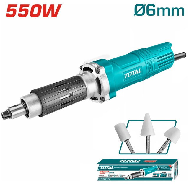 ម៉ូទ័រសីដងវែង លឿន+ យឺត Total Die Grinder 550W TG55061