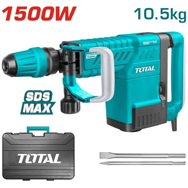 ម៉ូទ័របុកបំបែក 1500W Total Demolition Breaker SDS Max (1500W) TH215002