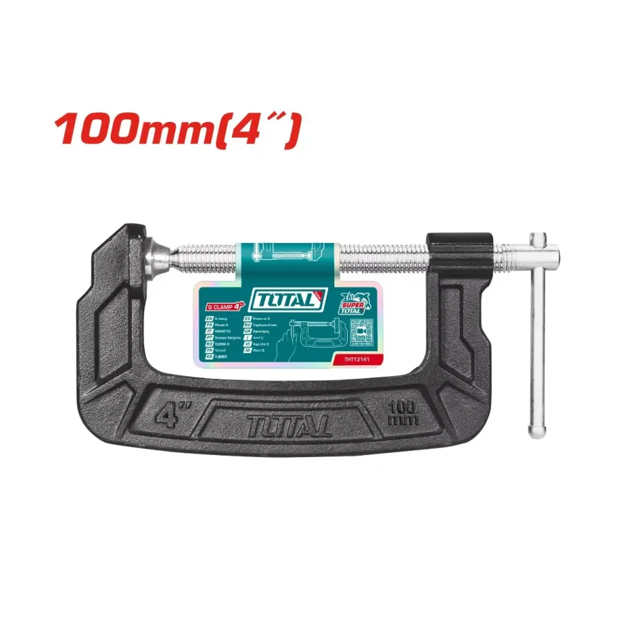 អង្គំអក្សG Total G Clamp (4") THT13141