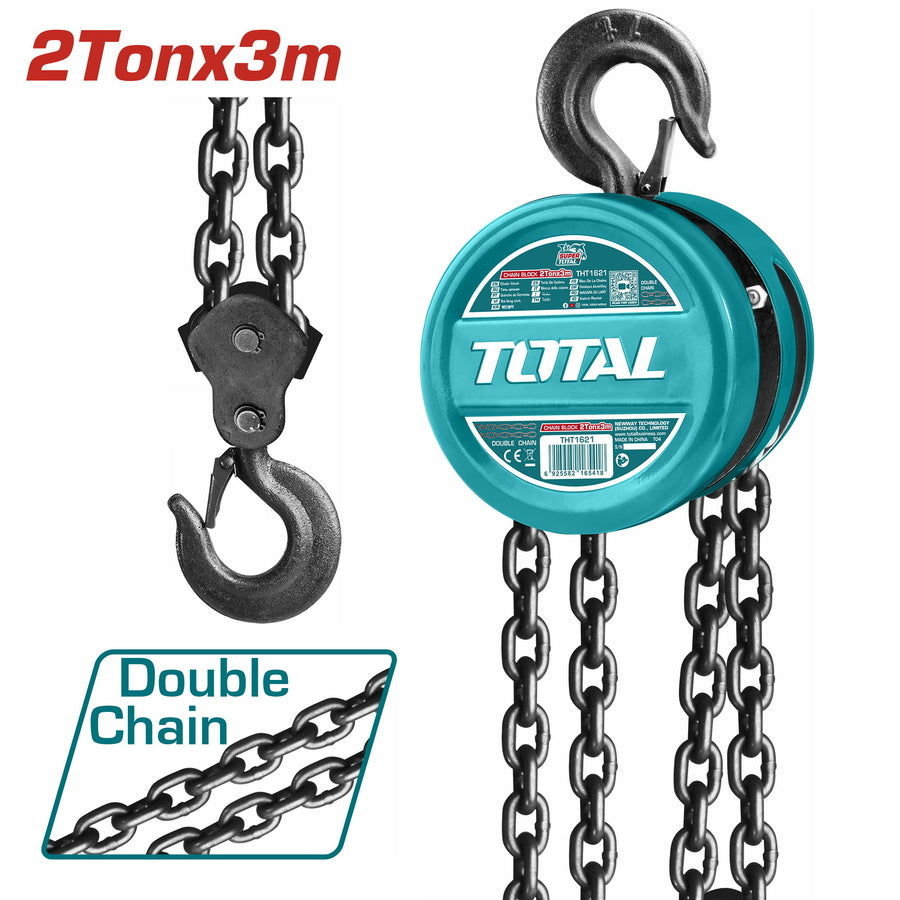 កៅឡាក់ Total Chain Block 2Ton THT1621