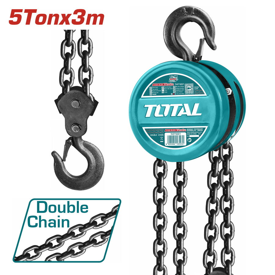 កៅឡាក់ Total Chain Block 5Ton THT1651