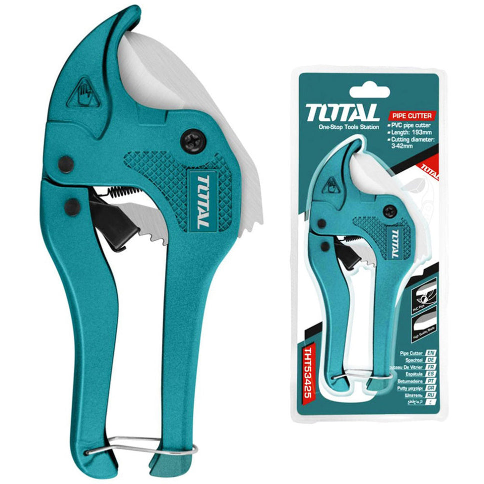កន្រ្តៃកាត់ទុយោ Total PVC Pipe Cutter 225mm THT53422