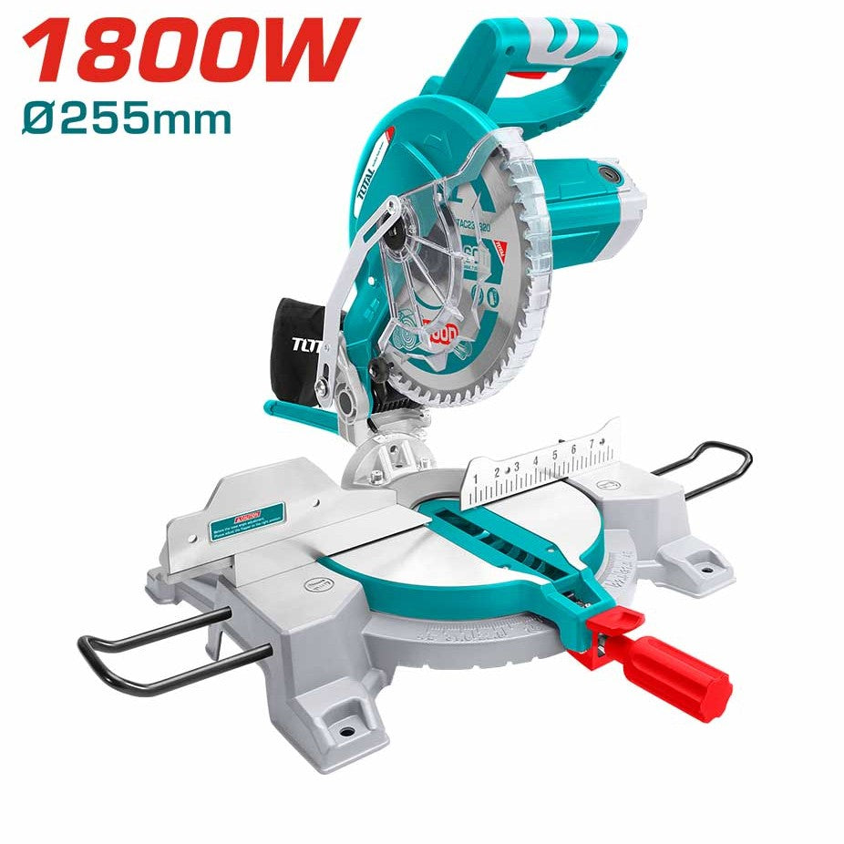 ម៉ូទ័រកាត់់ញ៉ូម Total Mitre Saw 255mm 1800W TS42152557