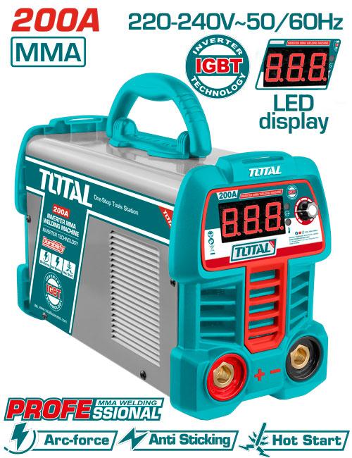 ប៉ុសផ្សារធូប 4mm 400A(60%) Total Inverter MMA Welding Machine TW220069