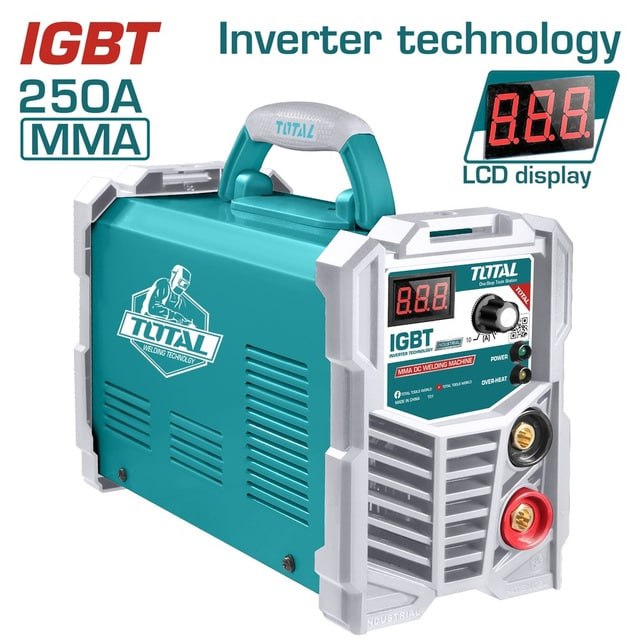 ប៉ុសផ្សារធូប 5mm 250A(60%) Total Inverter MMA Welding Machine TW22506