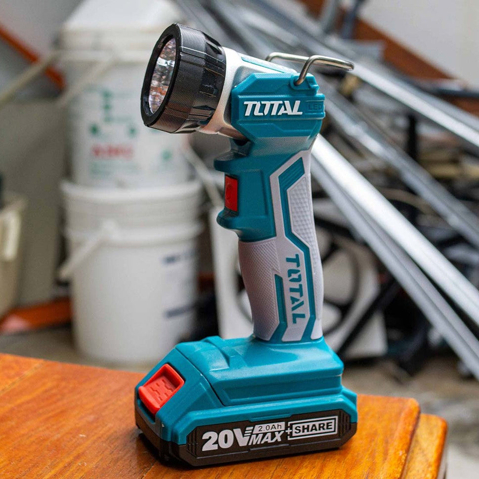 ពិលប្រើថ្ម Total Li-ion work Lamp 20V TWLI2001