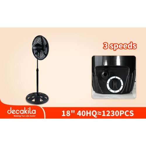 កង្ហាបញ្ឈរ Decakila Stand Fan 18Inch KEFC009B