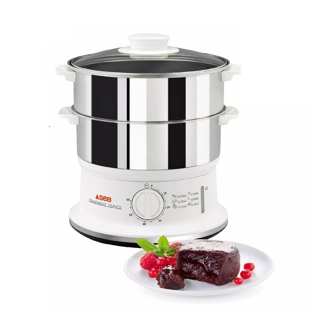 ម៉ាស៊ីនចំហុយ Tefal Minicompact Steamer 6L VC145140