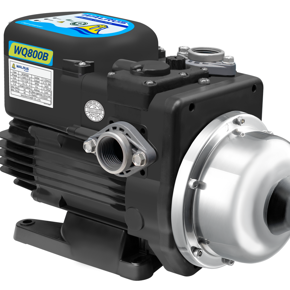 ម៉ូទ័រជំរុញទឹកអូតូ Walrus Water-Cooled Electronic Water Pump 750W WQ800B