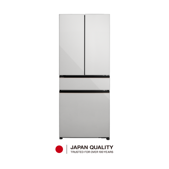 ទូទឺកកកទ្វា4 Panasonic Refrigerator 545L NR-YW590XJWS