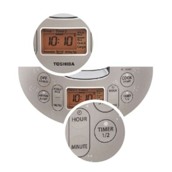 ឆ្នាំងបាយអគ្គិសនី Toshiba Digital Rice Cooker 1.0L RC-10NMFKH