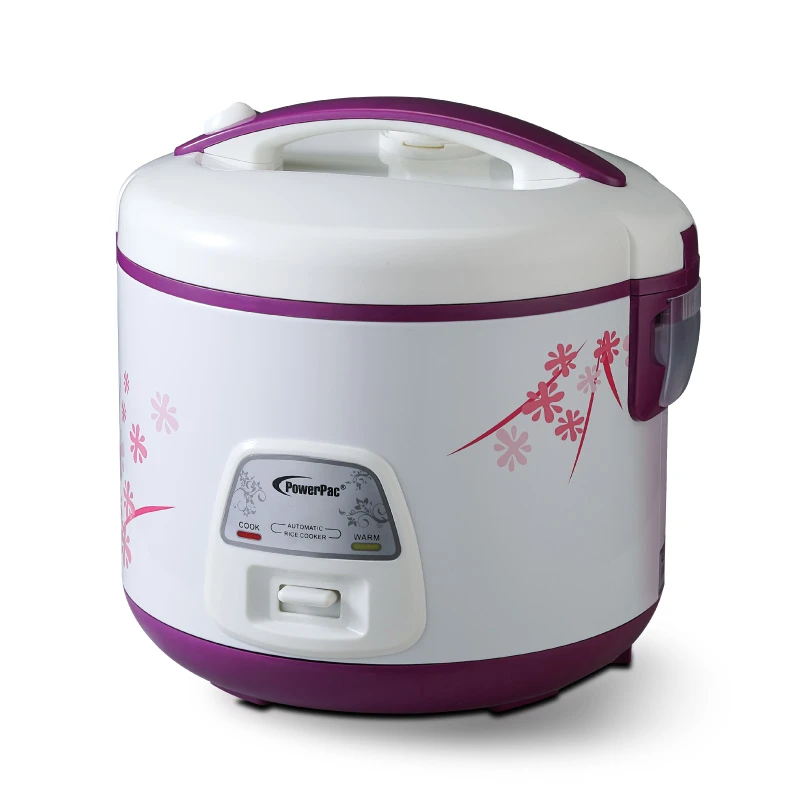 ឆ្នាំងដាំបាយអគ្គិសនី Powerpac Rice Cooker And Steamer 2.8L PPRC8128