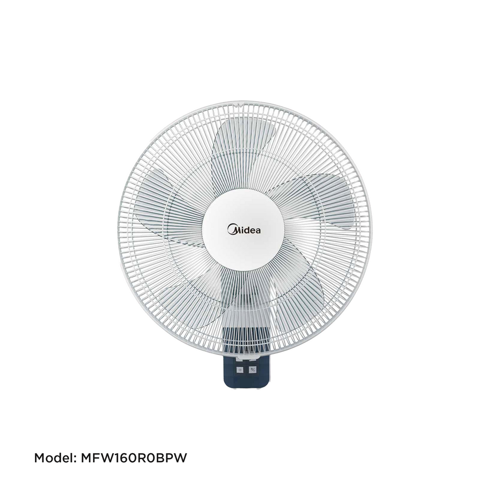 កង្ហាជាប់ជញ្ជាំង Midea Wall Mounted Fan 16Inch MFW160R0BPW