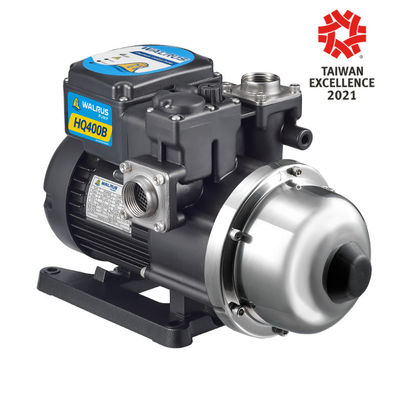 ម៉ូទ័រជំរុញទឹកអូតូ Walrus Antimicrobial Electronic Water Pump 370W HQ400B