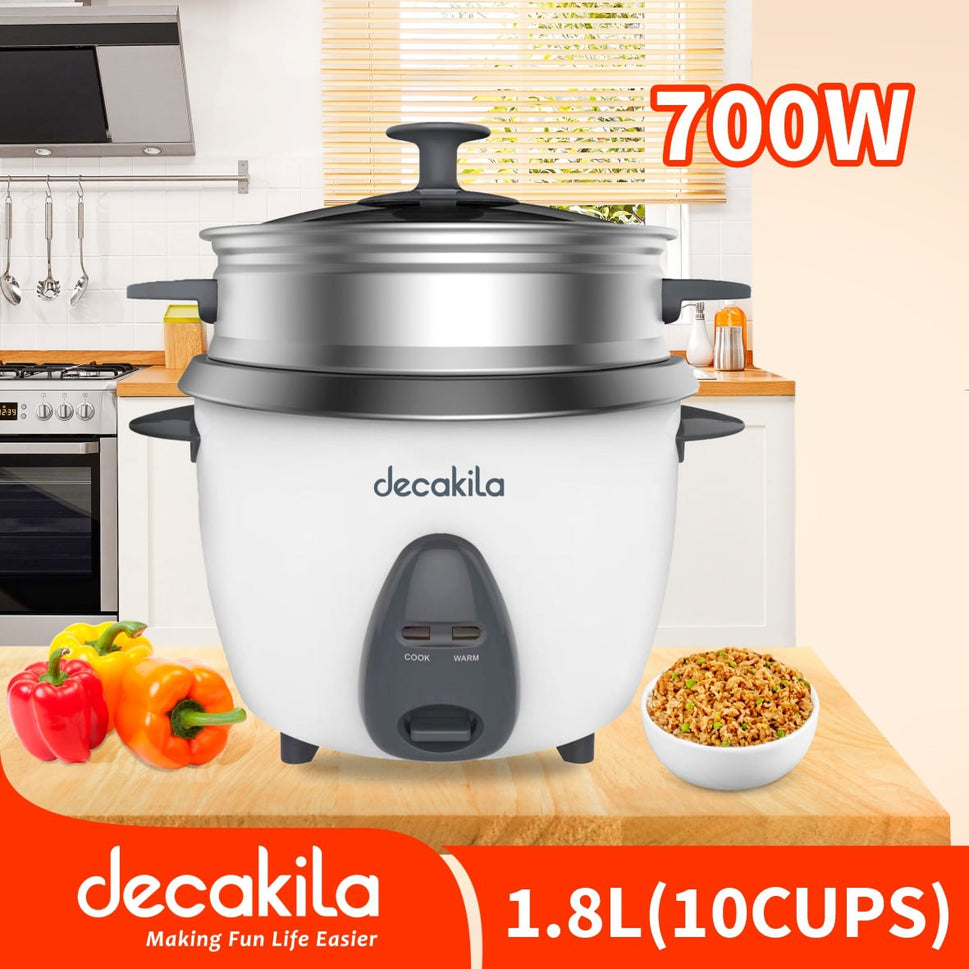 ឆ្នាំងដាំបាយ Decakila Rice Cooker KEER034W 1.8L