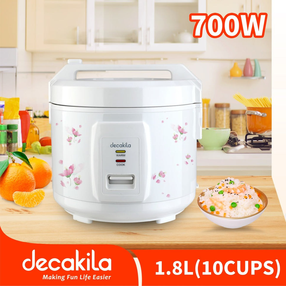 ឆ្នាំងដាំបាយ Decakila Rice Cooker KEER037W 1.8L