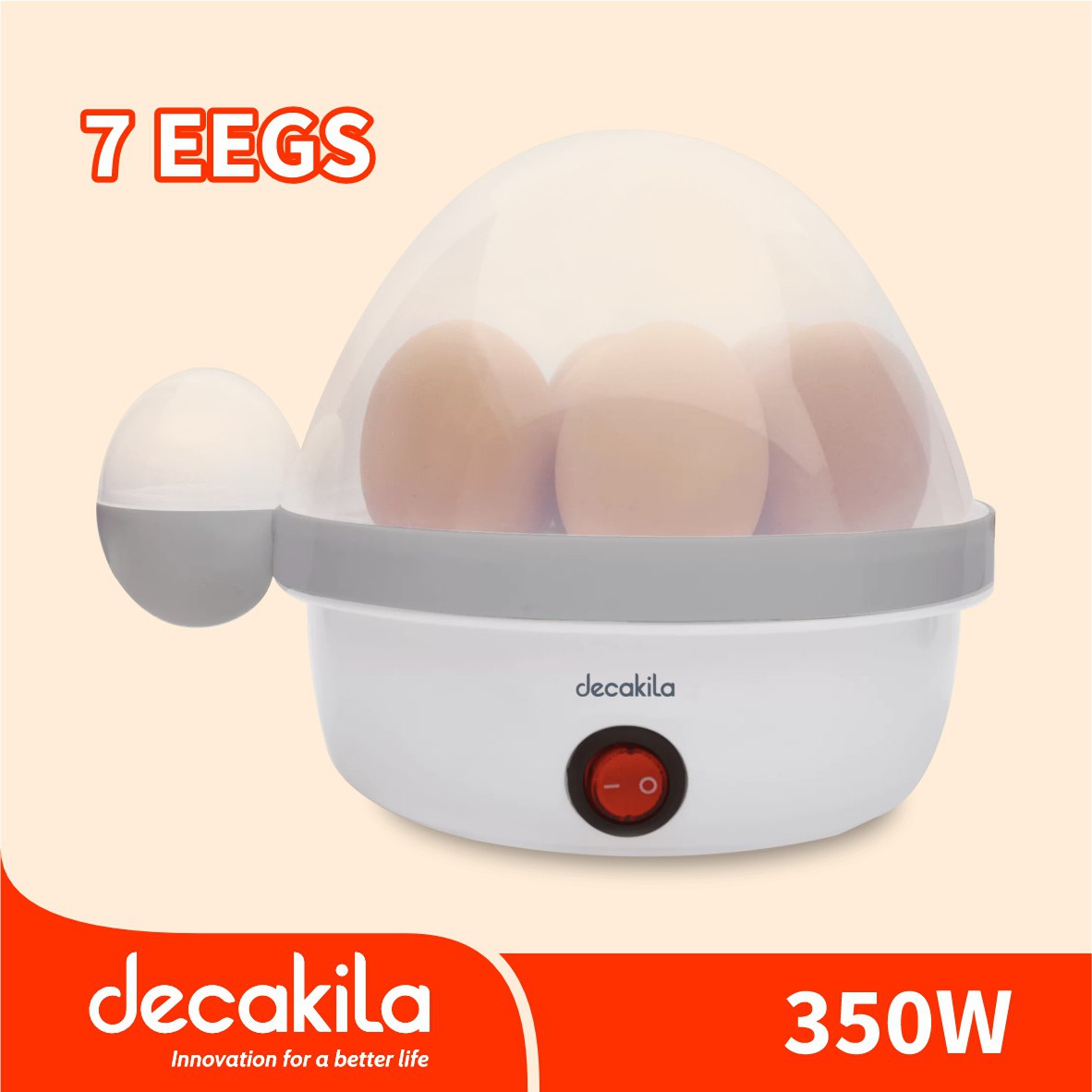 ម៉ាស៊ីនចំហុយពងមាន់ 350W-Decakila KEEG003W